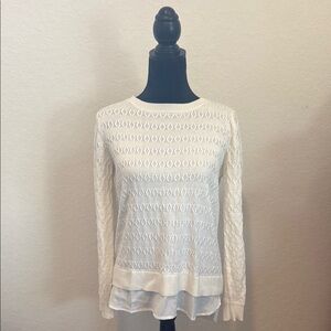 Calvin Klein White Sweater